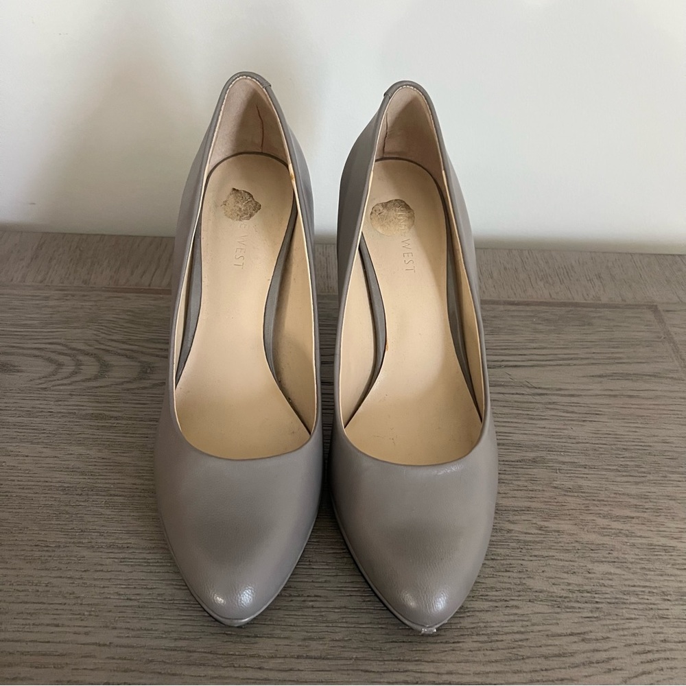 Women grey heels